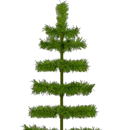 ALPINE GREEN TINSEL CHRISTMAS TREE
