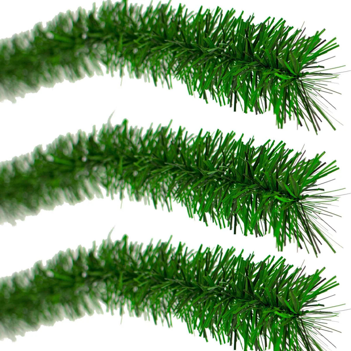 ALPINE GREEN TINSEL GARLAND