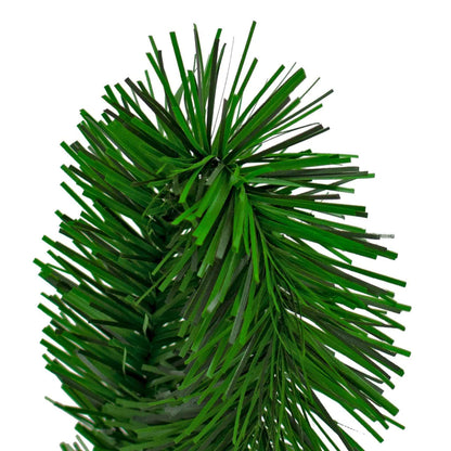 ALPINE GREEN TINSEL GARLAND