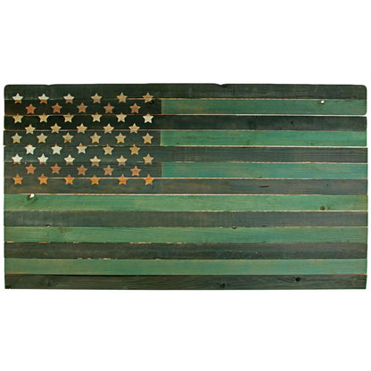 ARMY COLORED AMERICAN FLAGS
