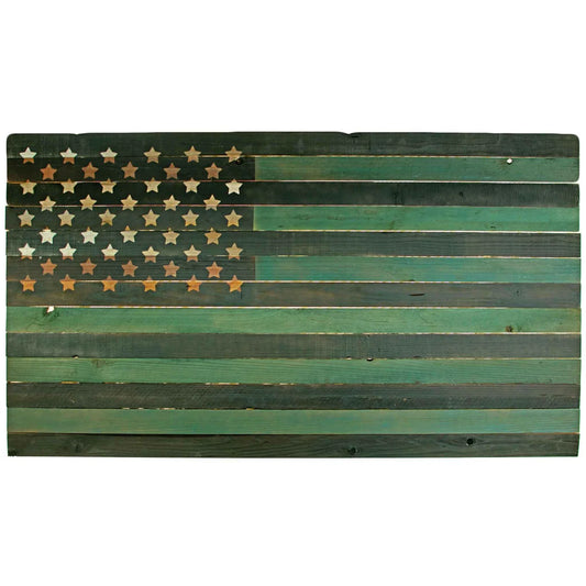 ARMY COLORED AMERICAN FLAGS