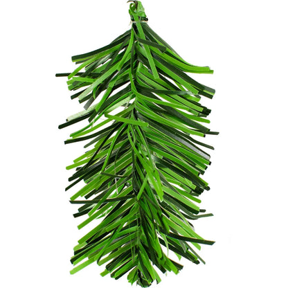 ARTIFICIAL ALPINE GREEN PINE NEEDLE BRUSH - 1 LB BAG (150+ PIECES)