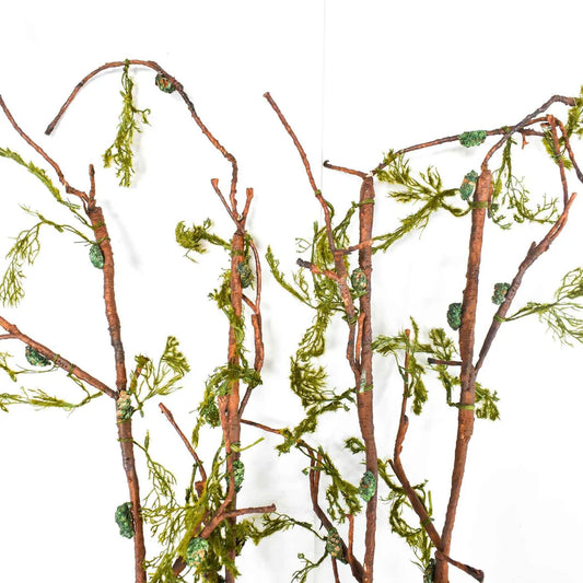 ARTIFICIAL MOSS TWIG BRANCHES
