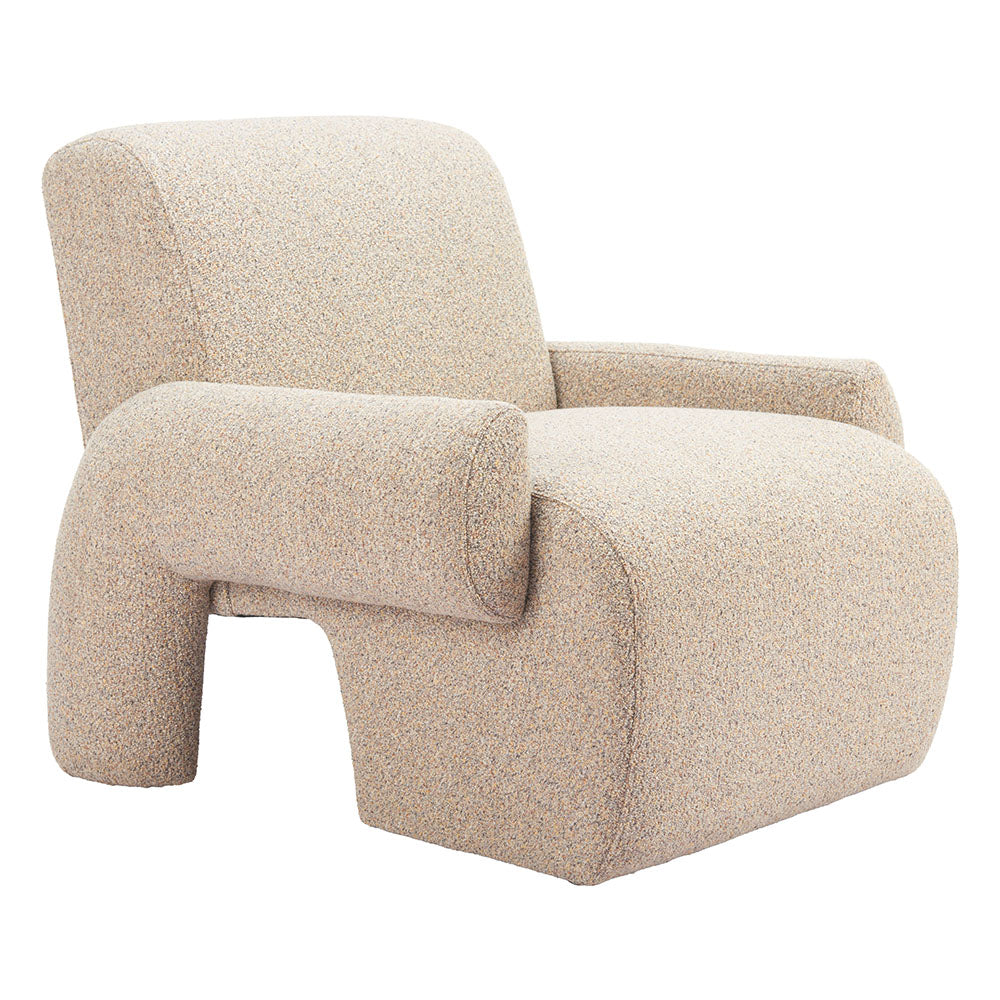 RURA ACCENT CHAIR HEATHERED BEIGE