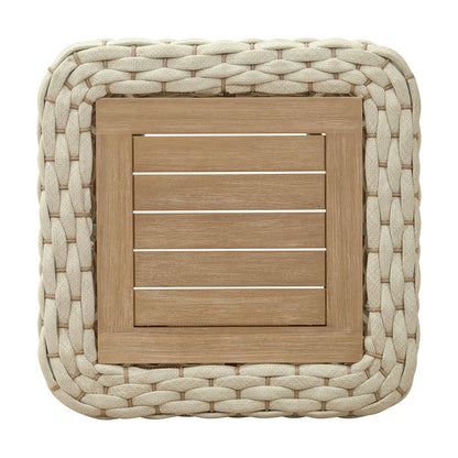 ANTUL COFFEE TABLE WHITE & NATURAL