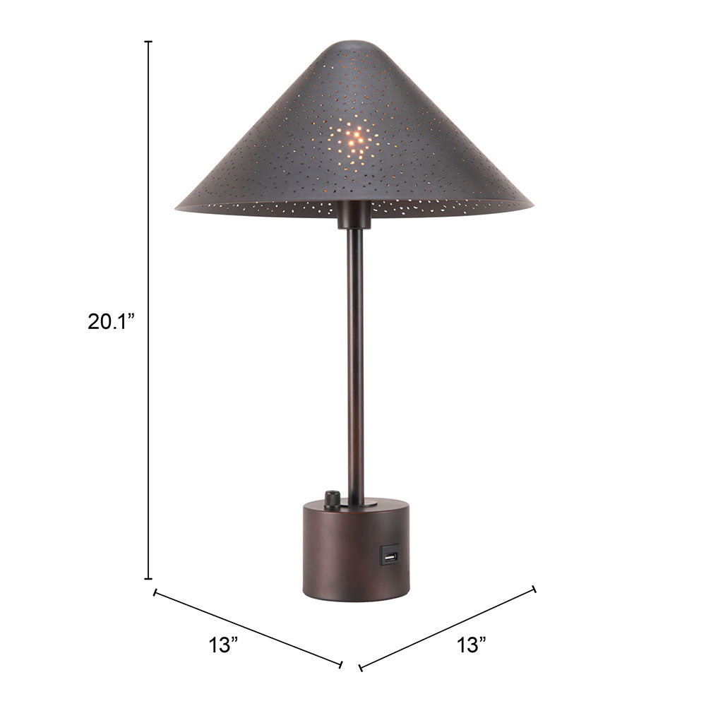 CARDO TABLE LAMP BRONZE