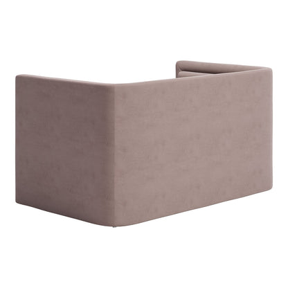 TRIPPEL LOVESEAT TAUPE