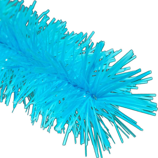 BABY BLUE TINSEL GARLAND