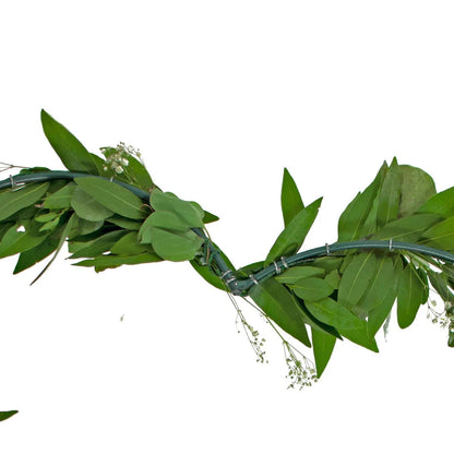 BAY LEAF HANGING HEART WREATH