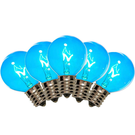 BLUE G40 LIGHT BULBS
