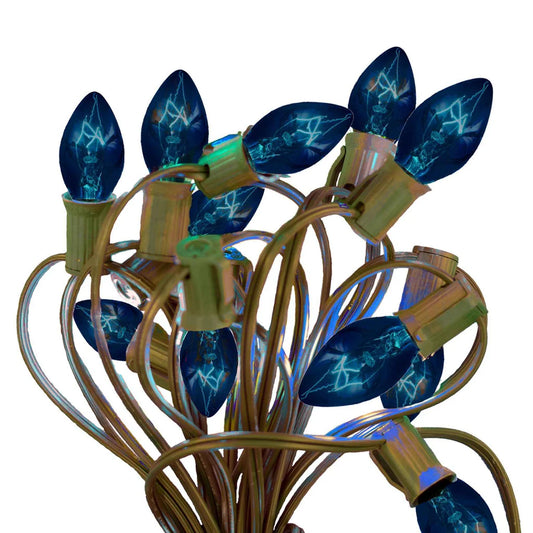 BLUE MAGNETIC STRING LIGHTS