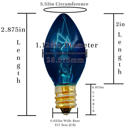 BLUE OUTDOOR STRING LIGHTS