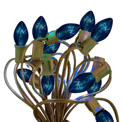 BLUE OUTDOOR STRING LIGHTS