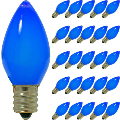 BLUE SOLID LED LIGHT BULBS