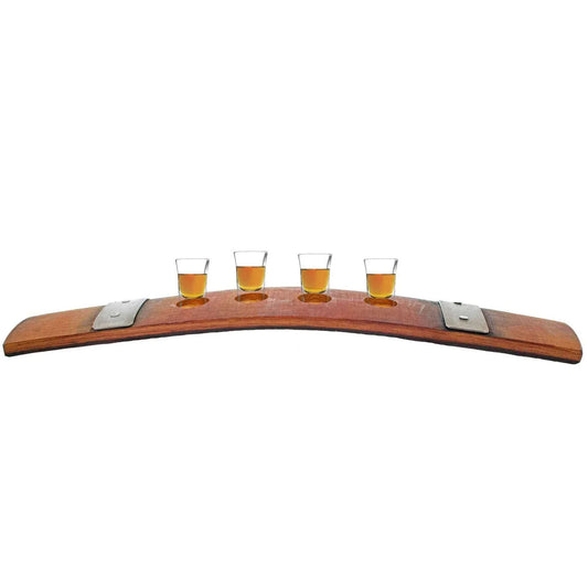 BOURBON BARREL SHOT GLASS HOLDER