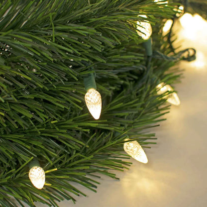 C6 LED WARM WHITE CHRISTMAS LIGHTS