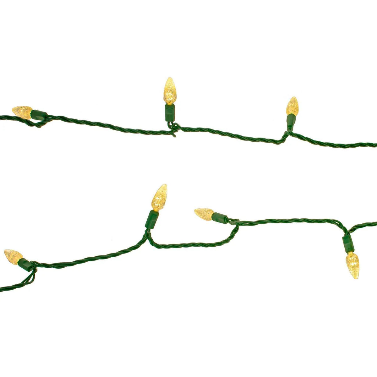 C6 LED WARM WHITE CHRISTMAS LIGHTS