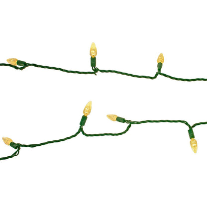 C6 LED WARM WHITE CHRISTMAS LIGHTS