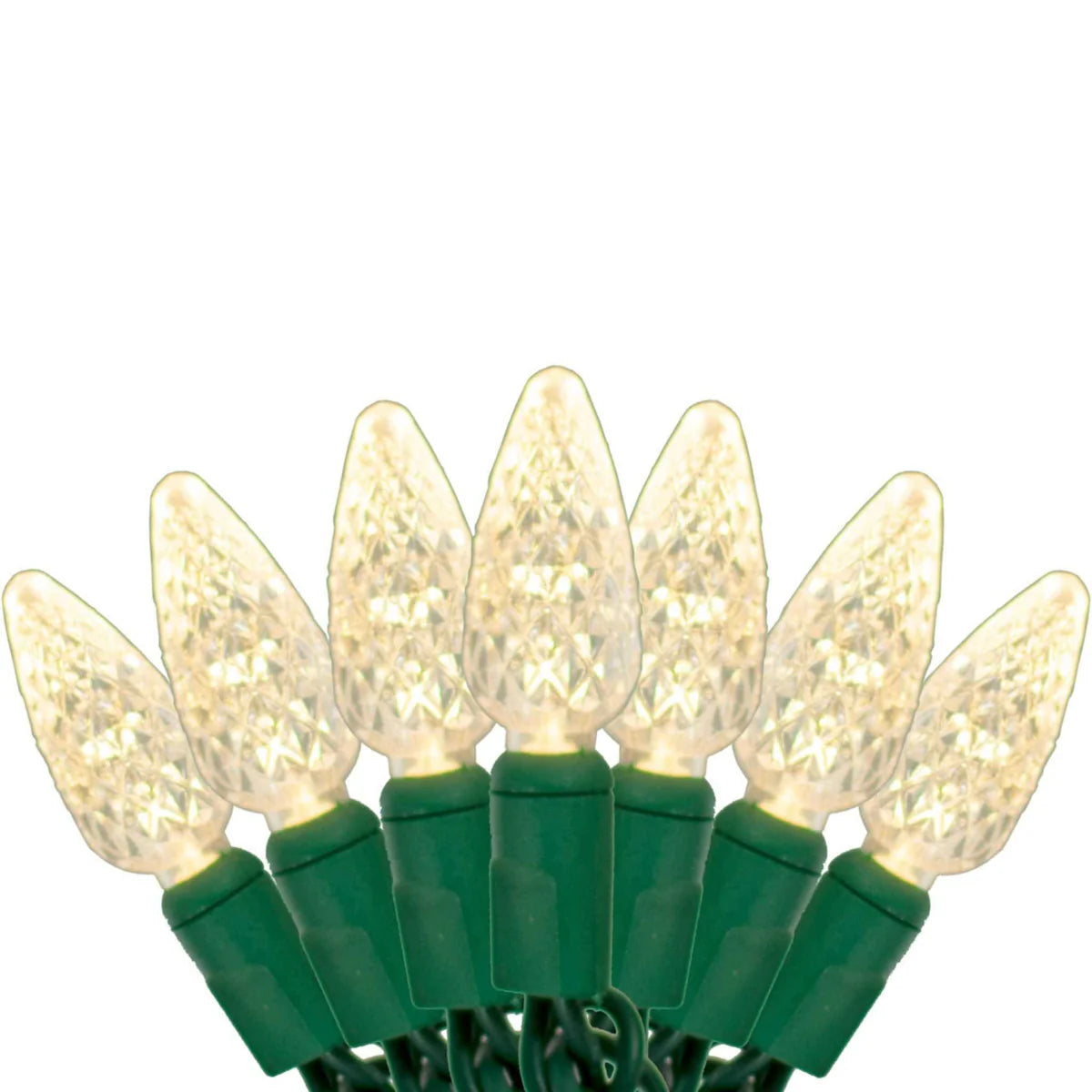 C6 LED WARM WHITE CHRISTMAS LIGHTS
