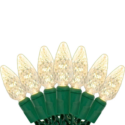 C6 LED WARM WHITE CHRISTMAS LIGHTS