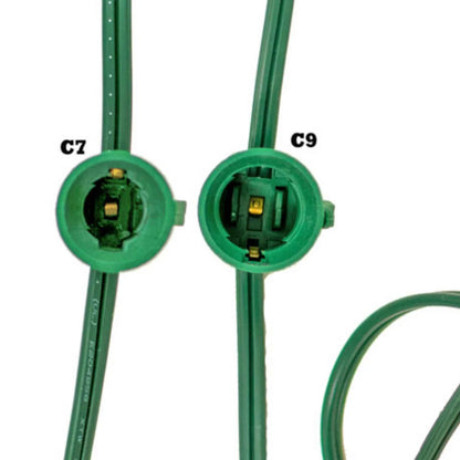 C7 C9 OUTDOOR PATIO STRING LIGHTING CORDS