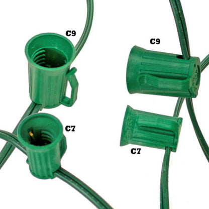 C7 C9 OUTDOOR PATIO STRING LIGHTING CORDS