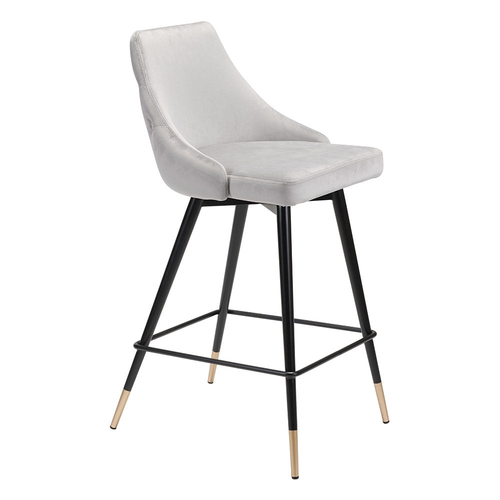 PICCOLO COUNTER STOOL GRAY