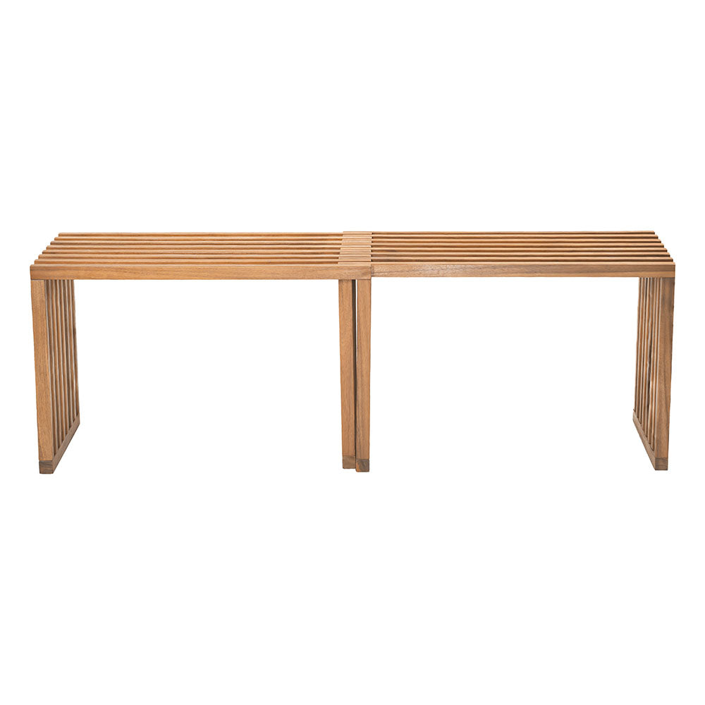 RIVIERA EXTENDABLE BENCH NATURAL