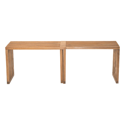 RIVIERA EXTENDABLE BENCH NATURAL