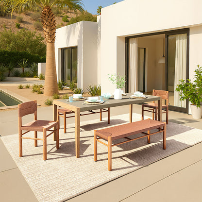 KATA DINING TABLE GRAY