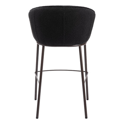 ESSEN BARSTOOL BLACK & BRONZE