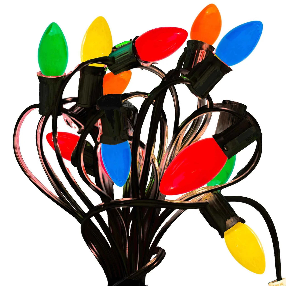 CERAMIC MULTI-COLOR LIGHT BULBS