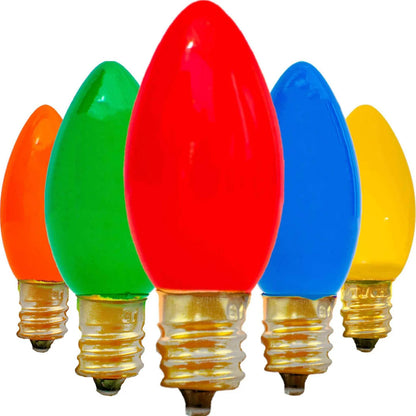 CERAMIC MULTI-COLOR PATIO STRING LIGHTS