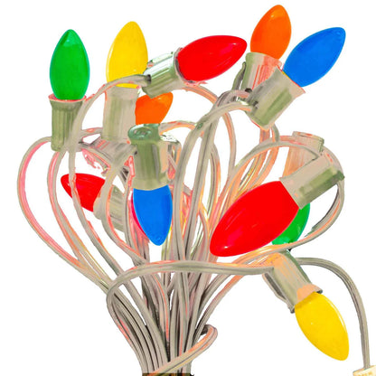 CERAMIC MULTI-COLOR PATIO STRING LIGHTS