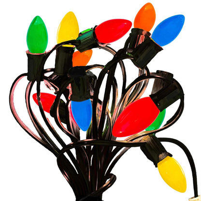 CERAMIC MULTI-COLOR PATIO STRING LIGHTS