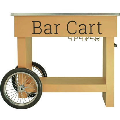 CHAMPAGNE & WINE BAR CART