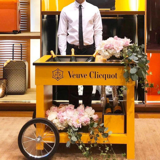 CHAMPAGNE & WINE BAR CART