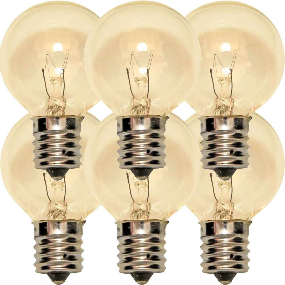 CLEAR G40 LIGHT BULBS