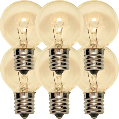 CLEAR G40 LIGHT BULBS