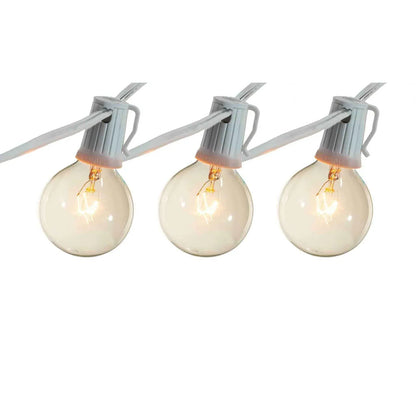 CLEAR G50 GLOBE LIGHT BULBS