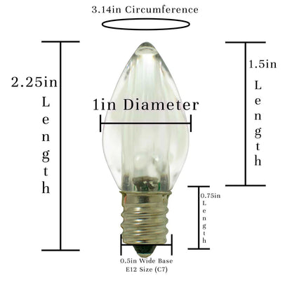 CLEAR LED LIGHT BULBS