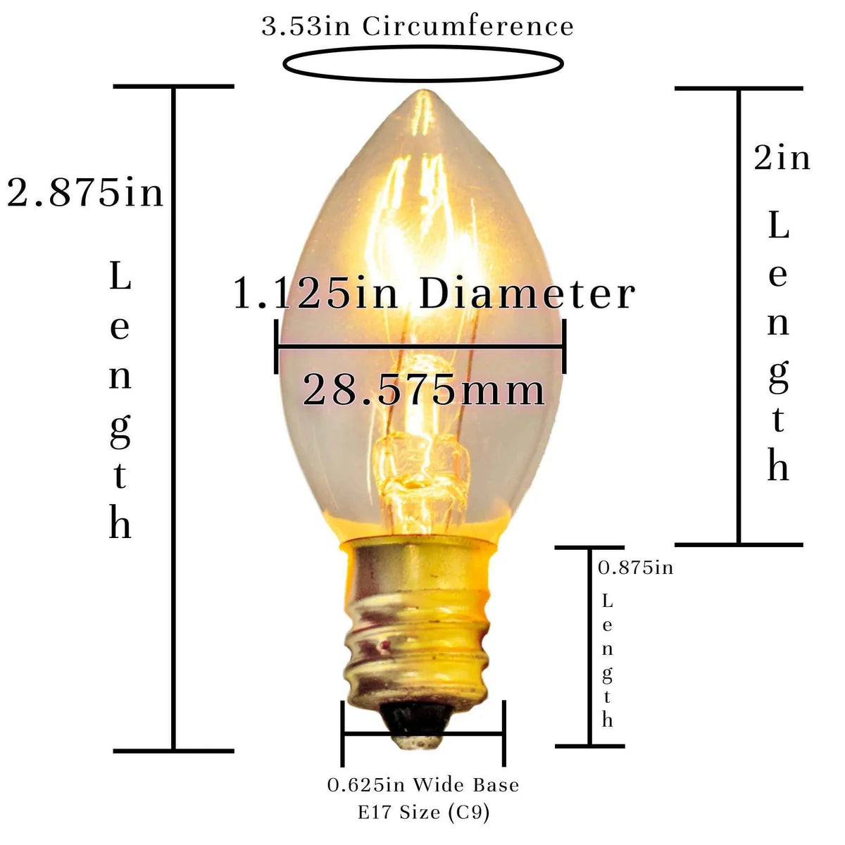 CLEAR LIGHT BULBS