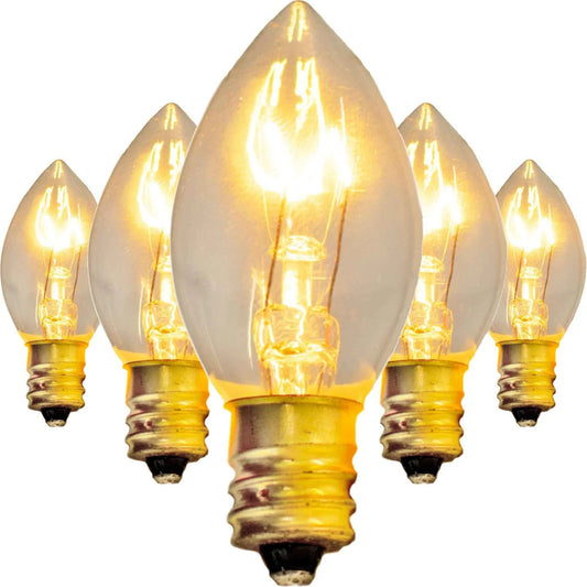 CLEAR LIGHT BULBS