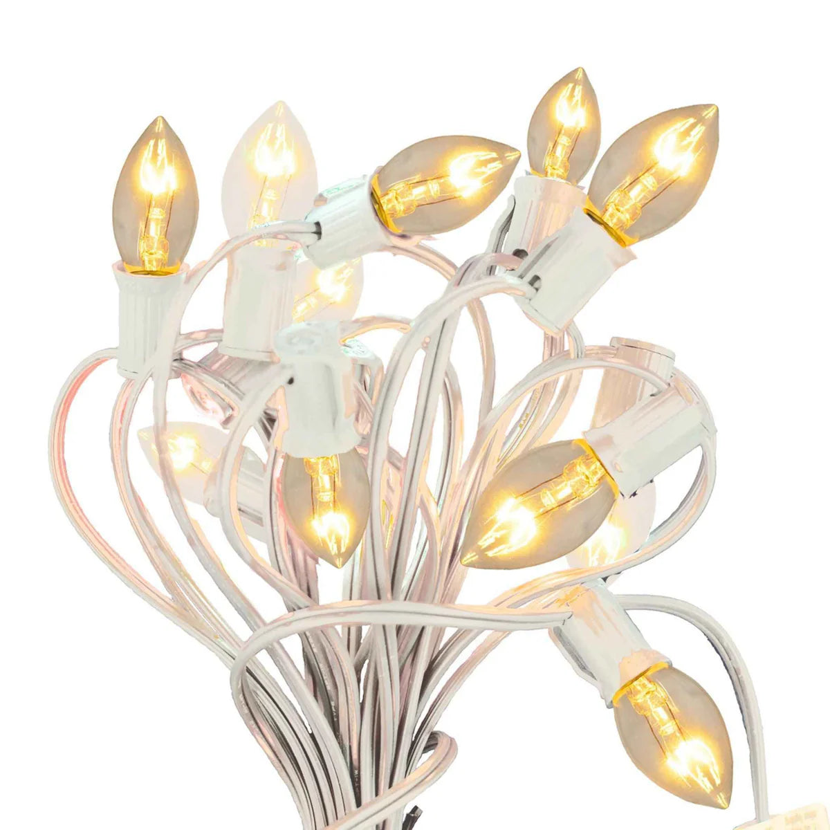 CLEAR MAGNETIC STRING LIGHTS
