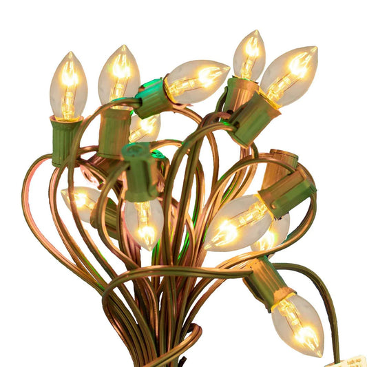CLEAR MAGNETIC STRING LIGHTS