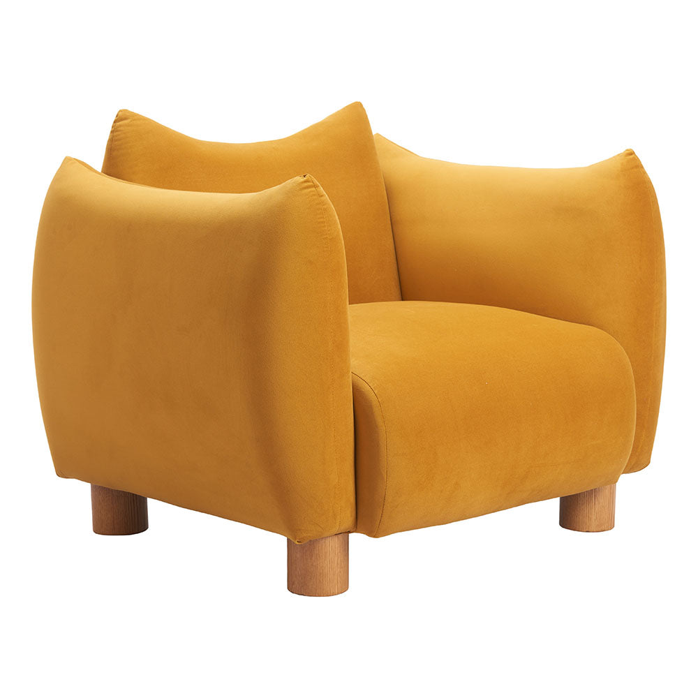 MEIA ACCENT CHAIR MUSTARD