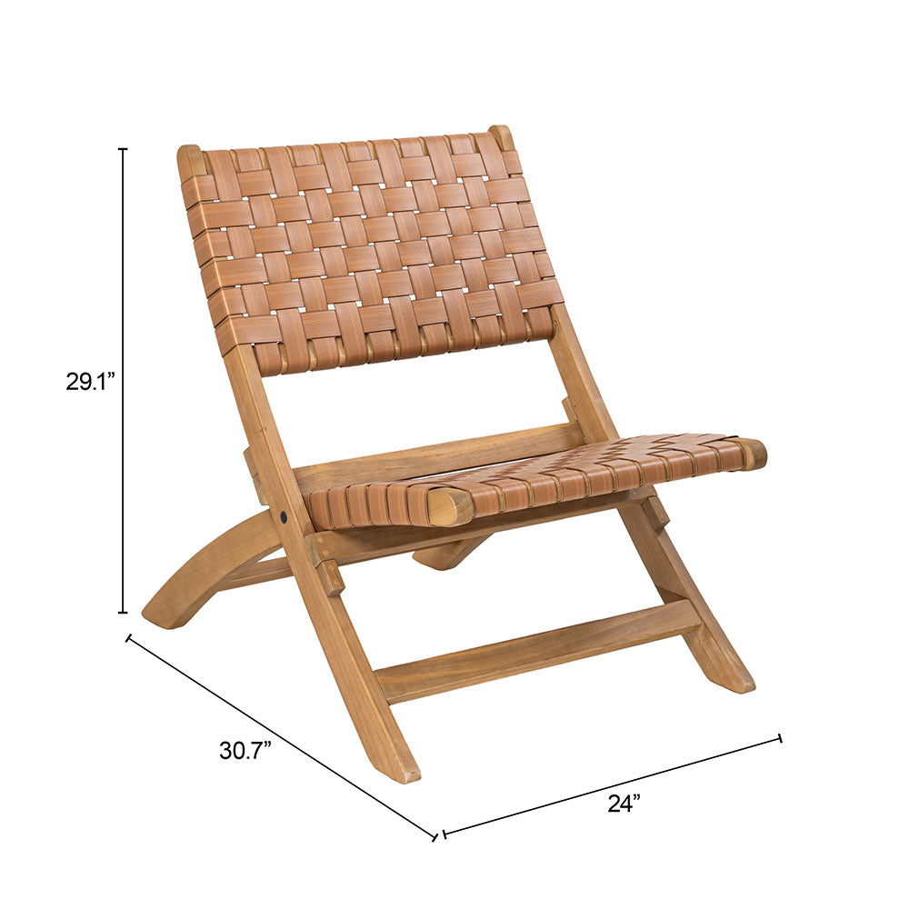 SUNFLARE LOUNGE CHAIR BROWN