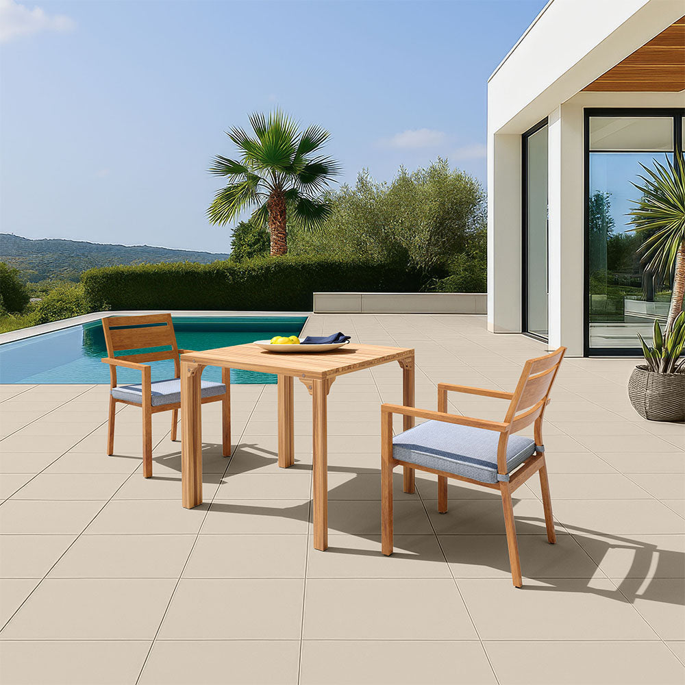 RIVIERA EXTENDABLE DINING TABLE NATURAL