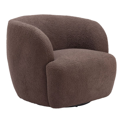 GOVAN SWIVEL CHAIR BROWN