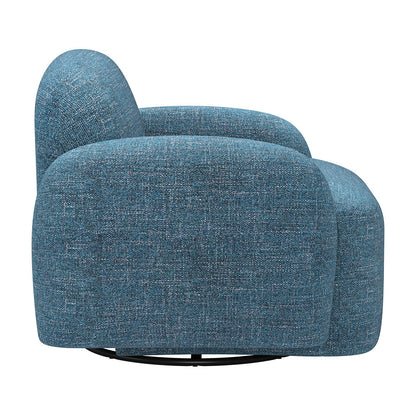CLEO SWIVEL CHAIR BLUE
